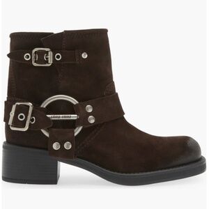 Brand New Miu Miu Harness Bike Ankle Boots, size 36.5.